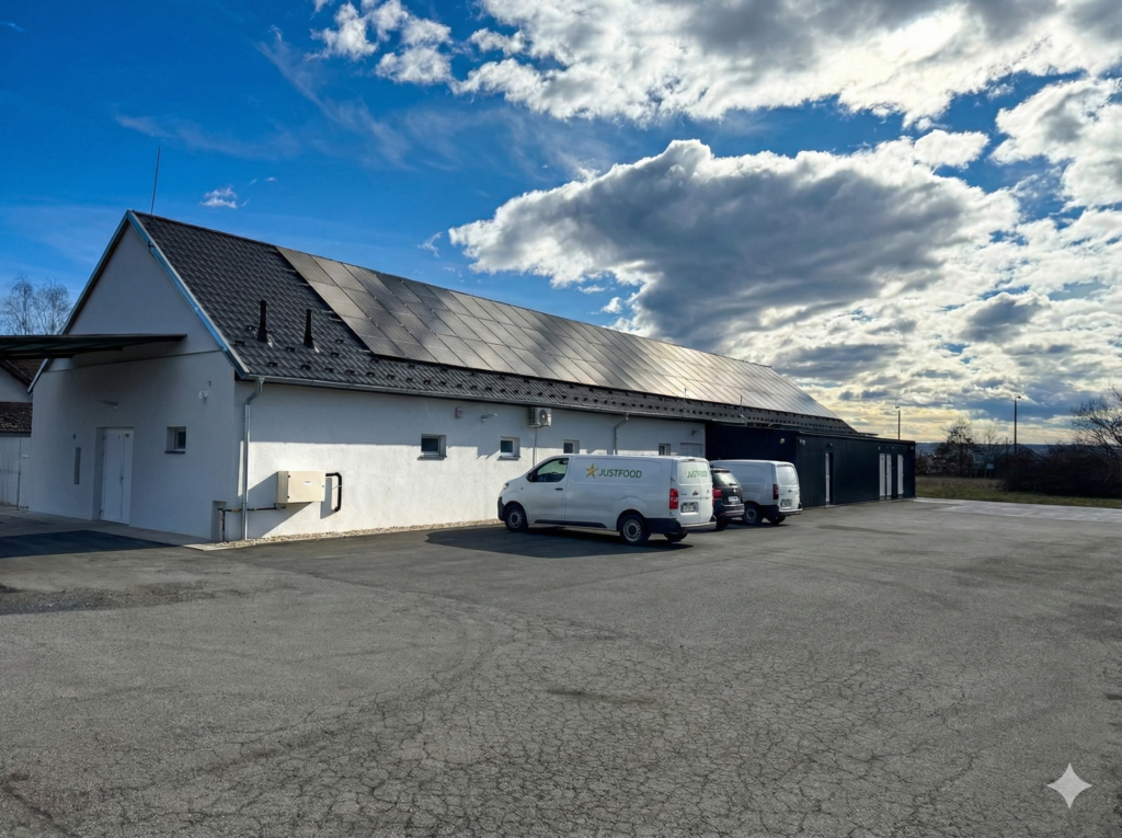 Az üzem kívülről